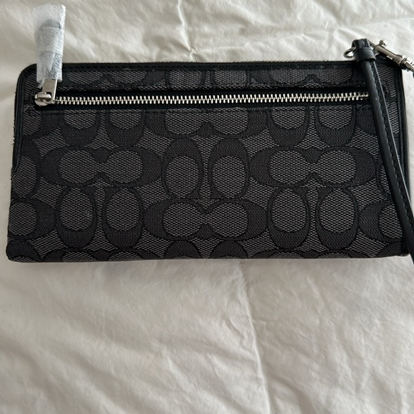 COACH wallet black logo - Picture 4 of 7